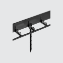 CUIE PENTRU BORDURĂ PLASTIC 25 CM - 50 BUC/SET - imagine 2